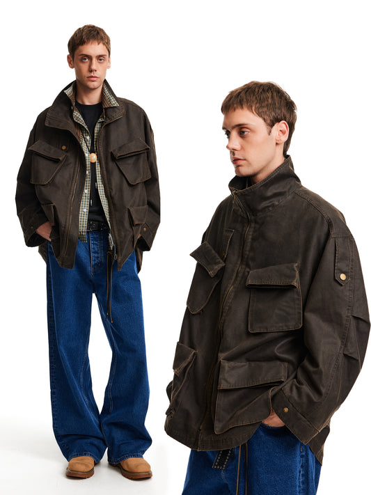 MADWITCH UTILITY LONG JACKET #AW25146