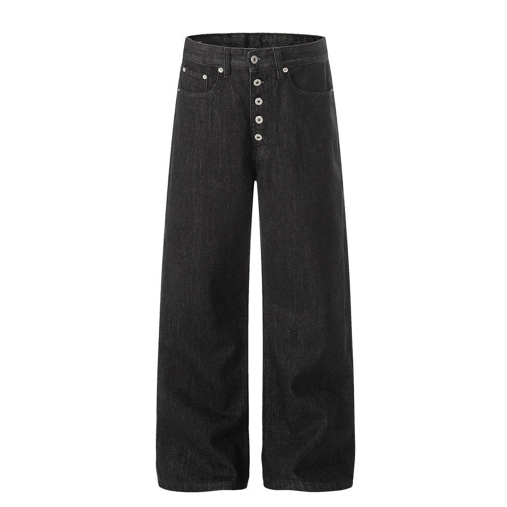 MADWIT VINTAGE BUTTON JEANS #G6969