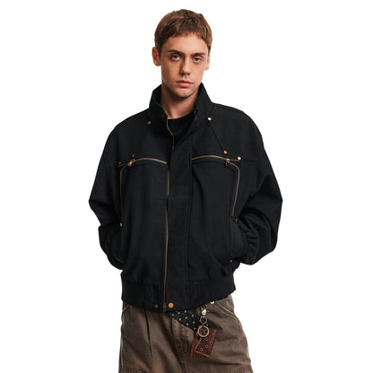 MADWITCH ZIP STRIPE JACKET #251502
