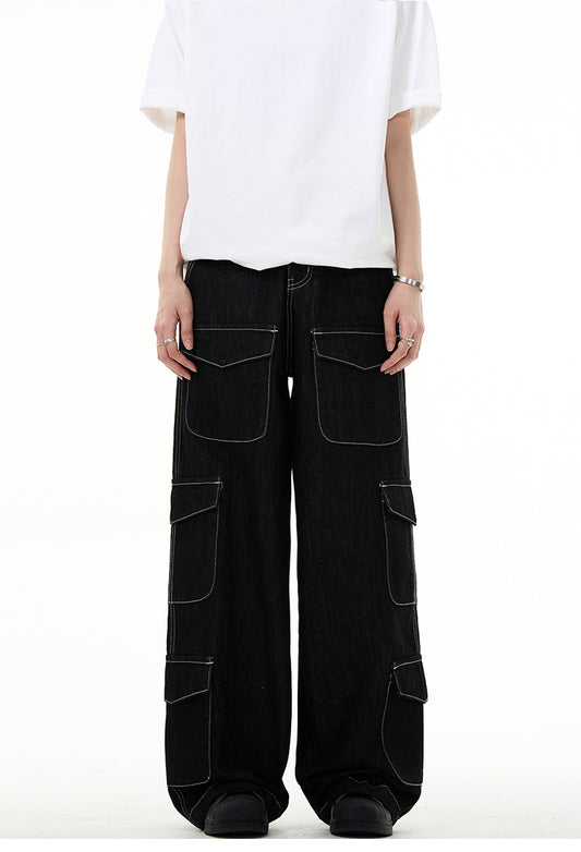 MADWITCH ORIGINAL EMBROIDERED PANTS #WH1005