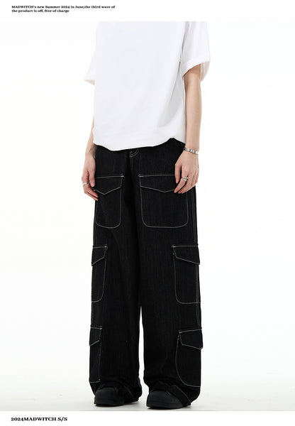 MADWITCH ORIGINAL EMBROIDERED PANTS #WH1005