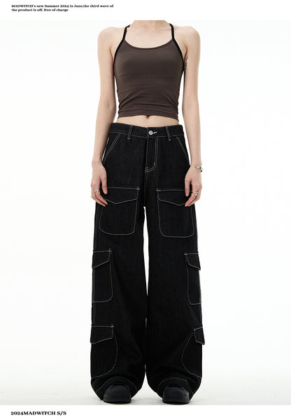 MADWITCH ORIGINAL EMBROIDERED PANTS #WH1005