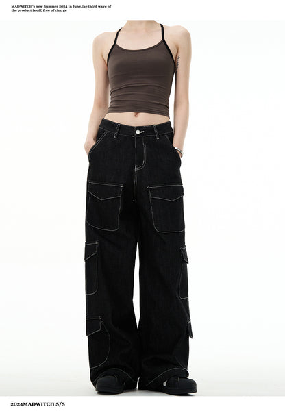 MADWITCH ORIGINAL EMBROIDERED PANTS #WH1005