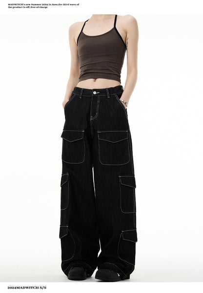 MADWITCH ORIGINAL EMBROIDERED PANTS #WH1005