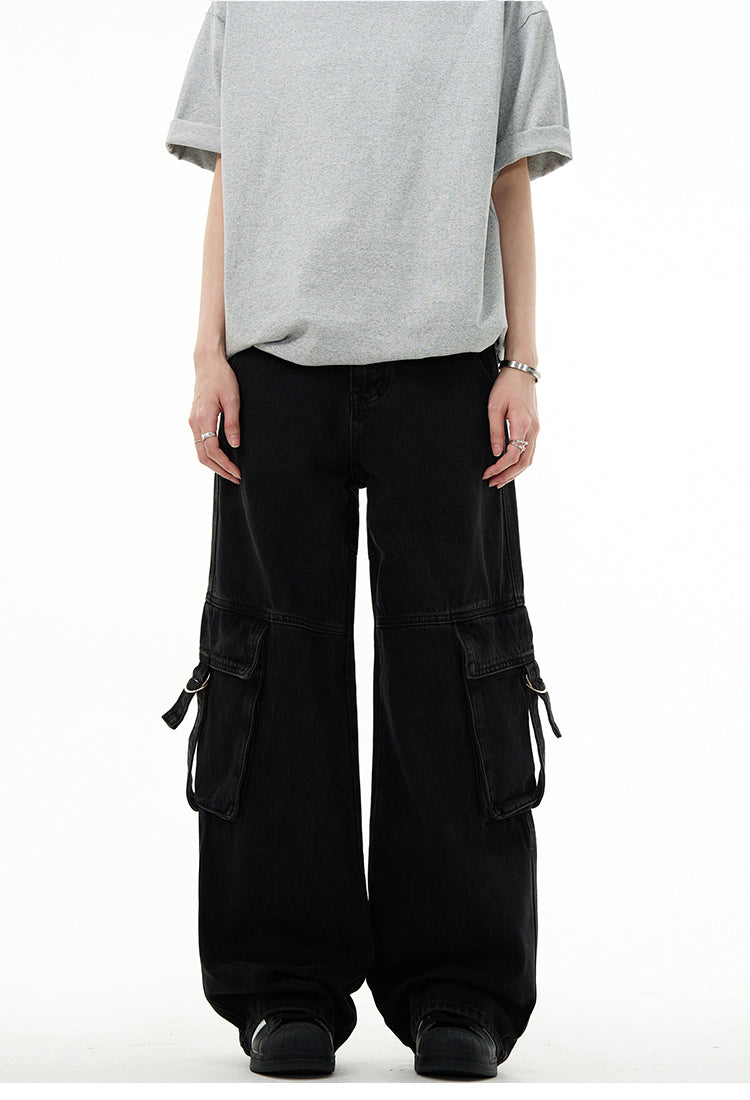 MADWITCH STREETWEAR EDGY CARGO PANTS #WH6892