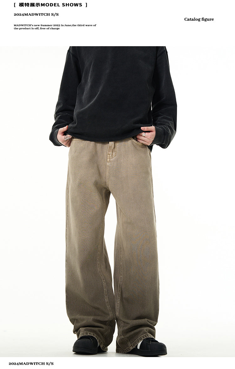 MADWITCH GRADIENT COLOR VINTAGE JEANS #WH6921