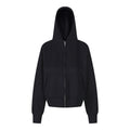 MADWITCH CROPPED WAFFLE-KNIT ZIP HOODIE #L2026736