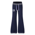 MADWITCH LOW-RISE GRAPHIC FLARED SWEATPANTS #L2026061
