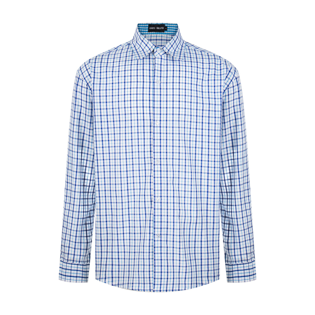 MADWITCH VINTAGE CONTRAST PLAID SHIRT #B301