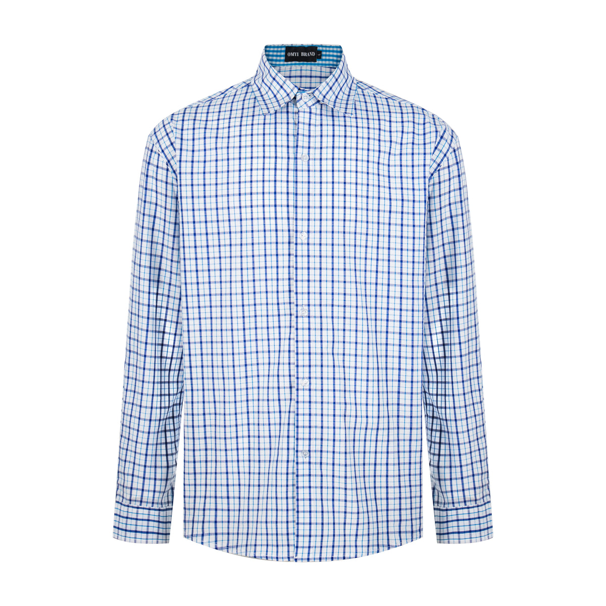 MADWITCH VINTAGE CONTRAST PLAID SHIRT #B301