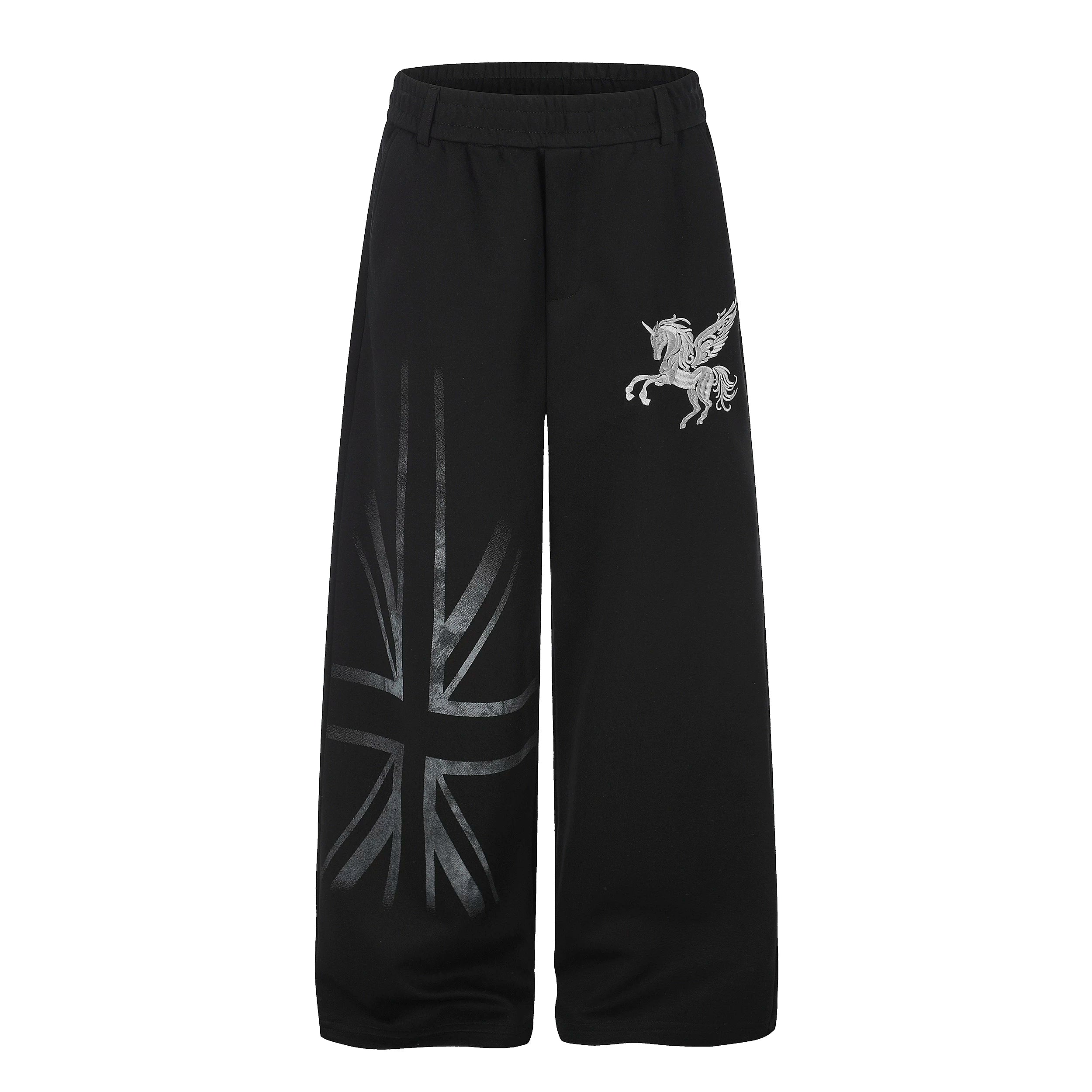 MADWITCH UNICORN STAR WIDE-LEG SWEATPANTS #C1029