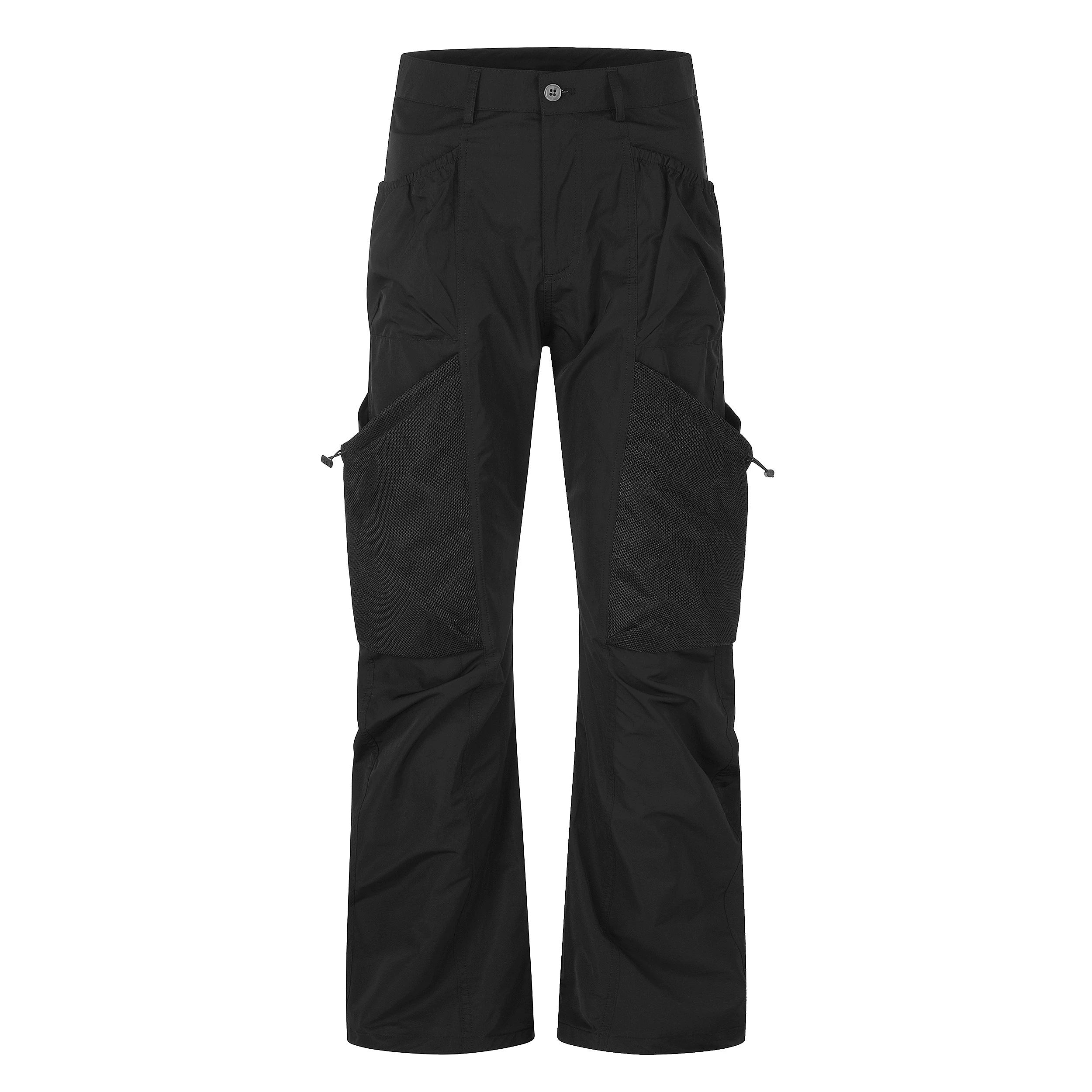 MADWITCH DECONSTRUCTED CURVED CARGO PANTS #CK61077