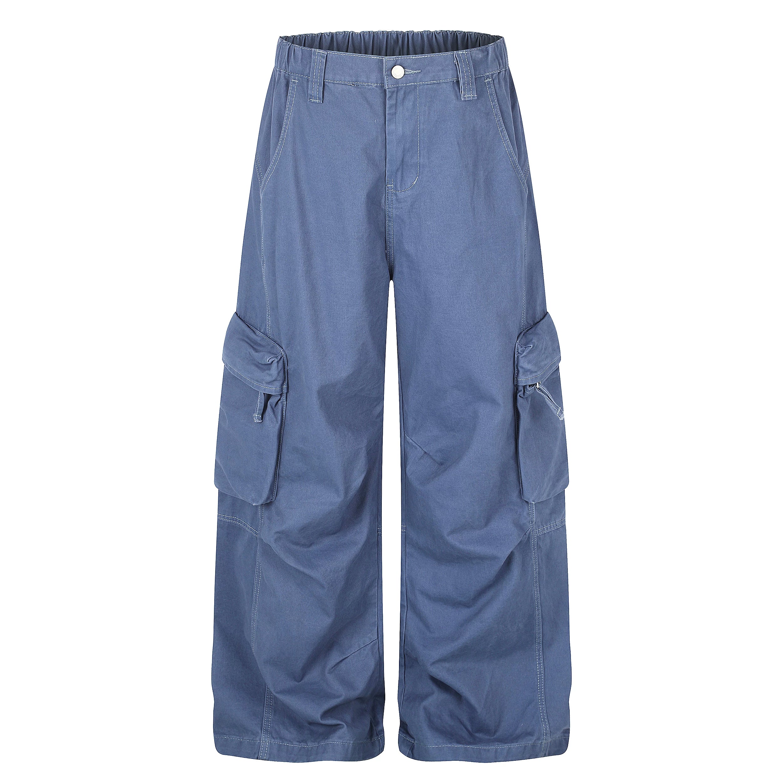 MADWITCH WASHED MULTI-POCKET CARGO PANTS #Z072