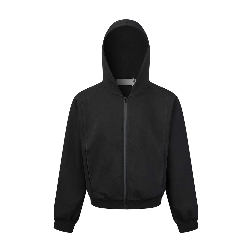 MADWITCH LYOCELL CROPPED ZIP HOODIE #2605WY7057