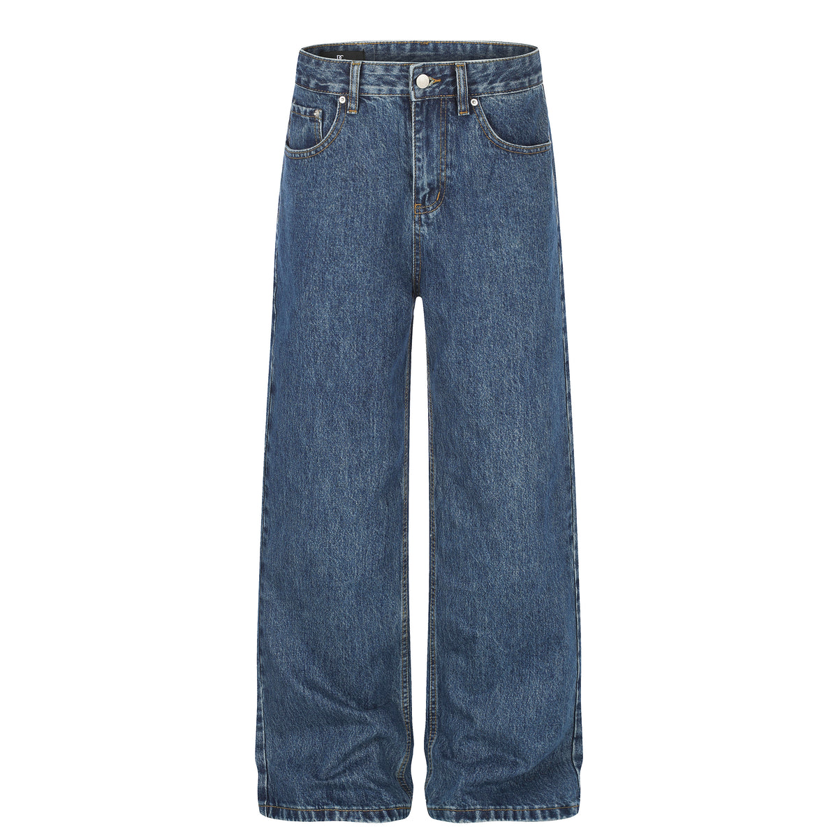 MADWITCH CLASSIC WASHED RELAXED WIDE-LEG JEANS #G60075