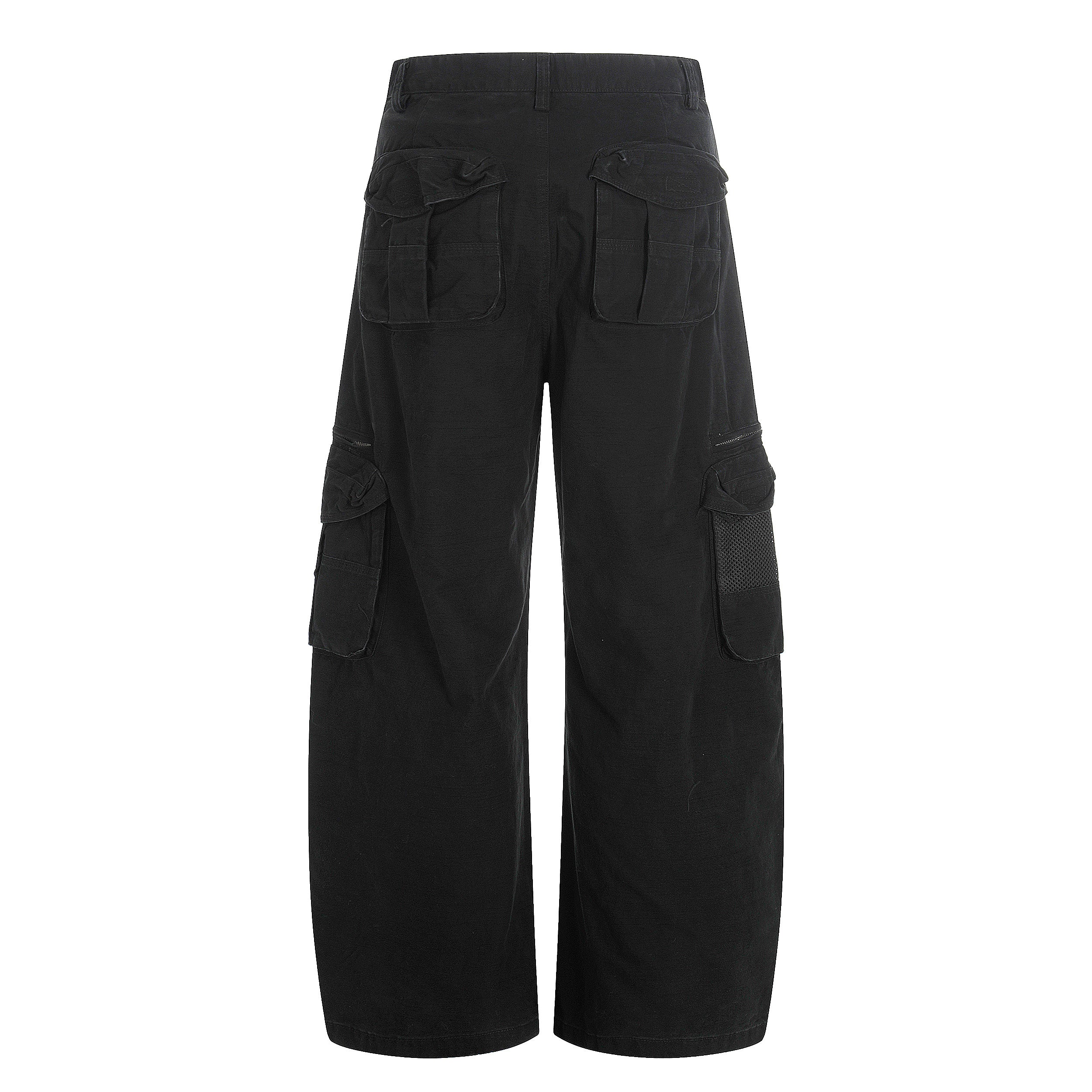 MADWIT WASHED MULTI-POCKET WORK PANTS #CK6923