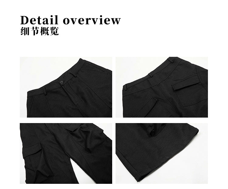 MADWITCH BAGGY WIDE-LEG WORK PANTS #C5604