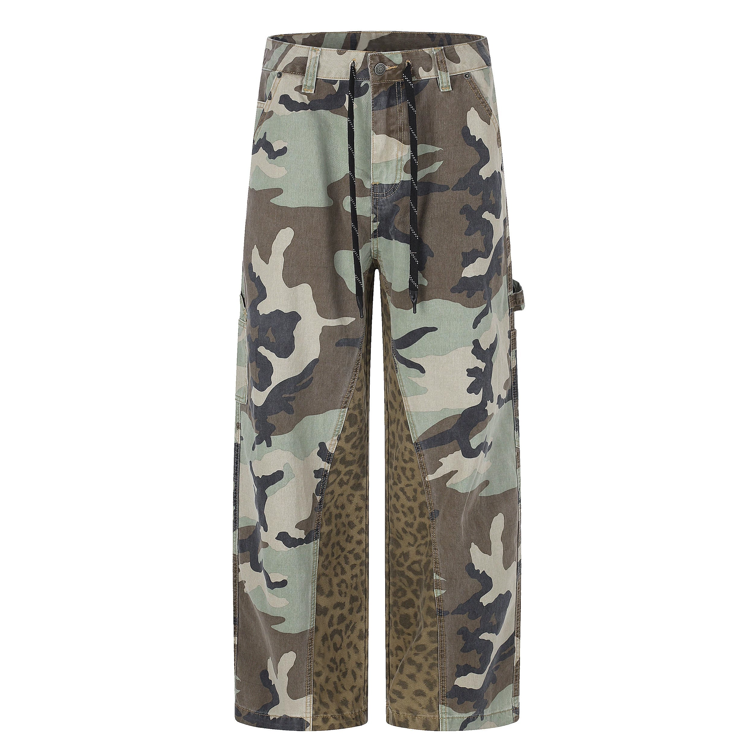 MADWITCH CAMO LEOPARD CARGO PANTS #CK3656