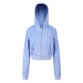 MADWITCH WASHED CROPPED ZIP HOODIE #2026712