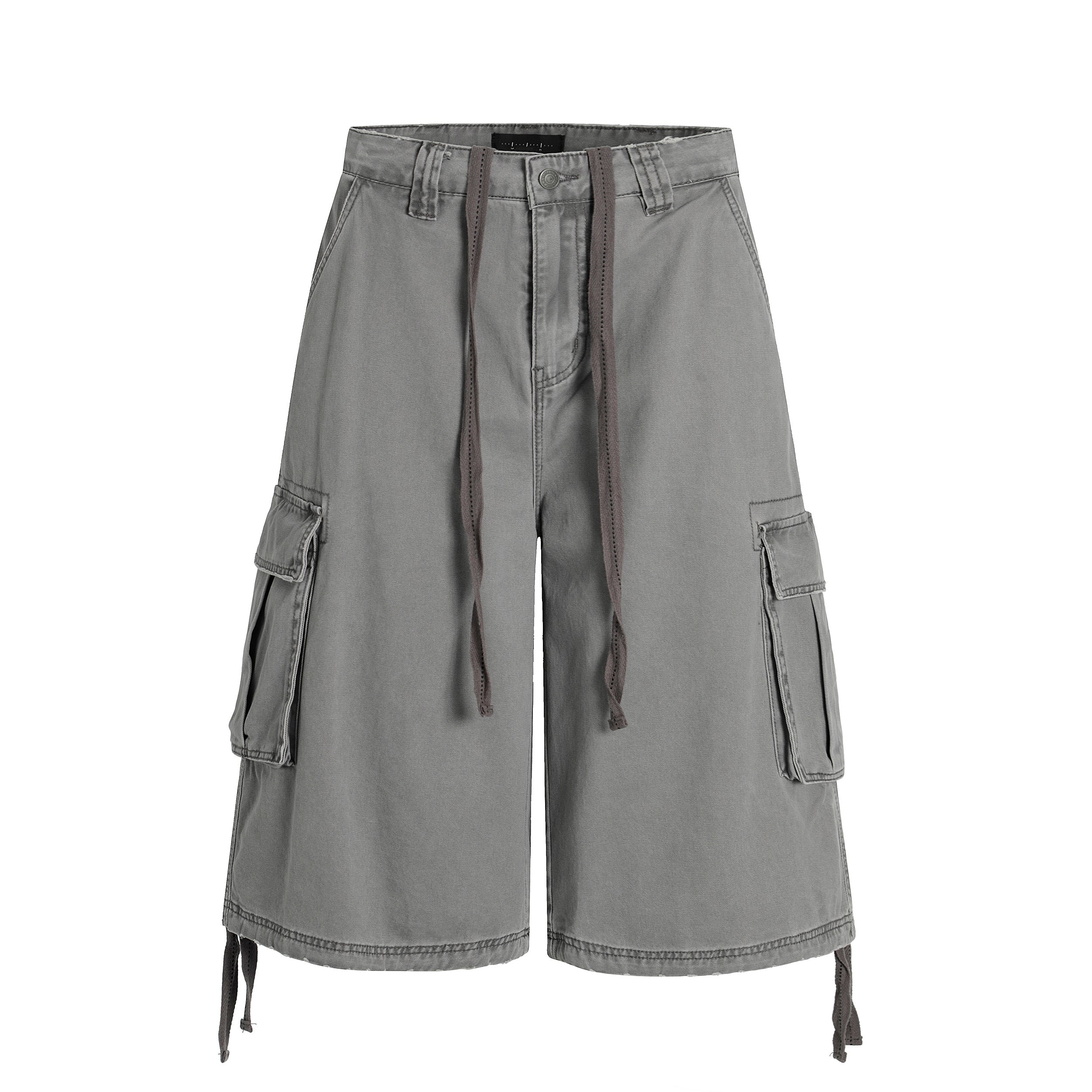MADWITCH DRAWSTRING CARGO CROP PANTS #CK3510D