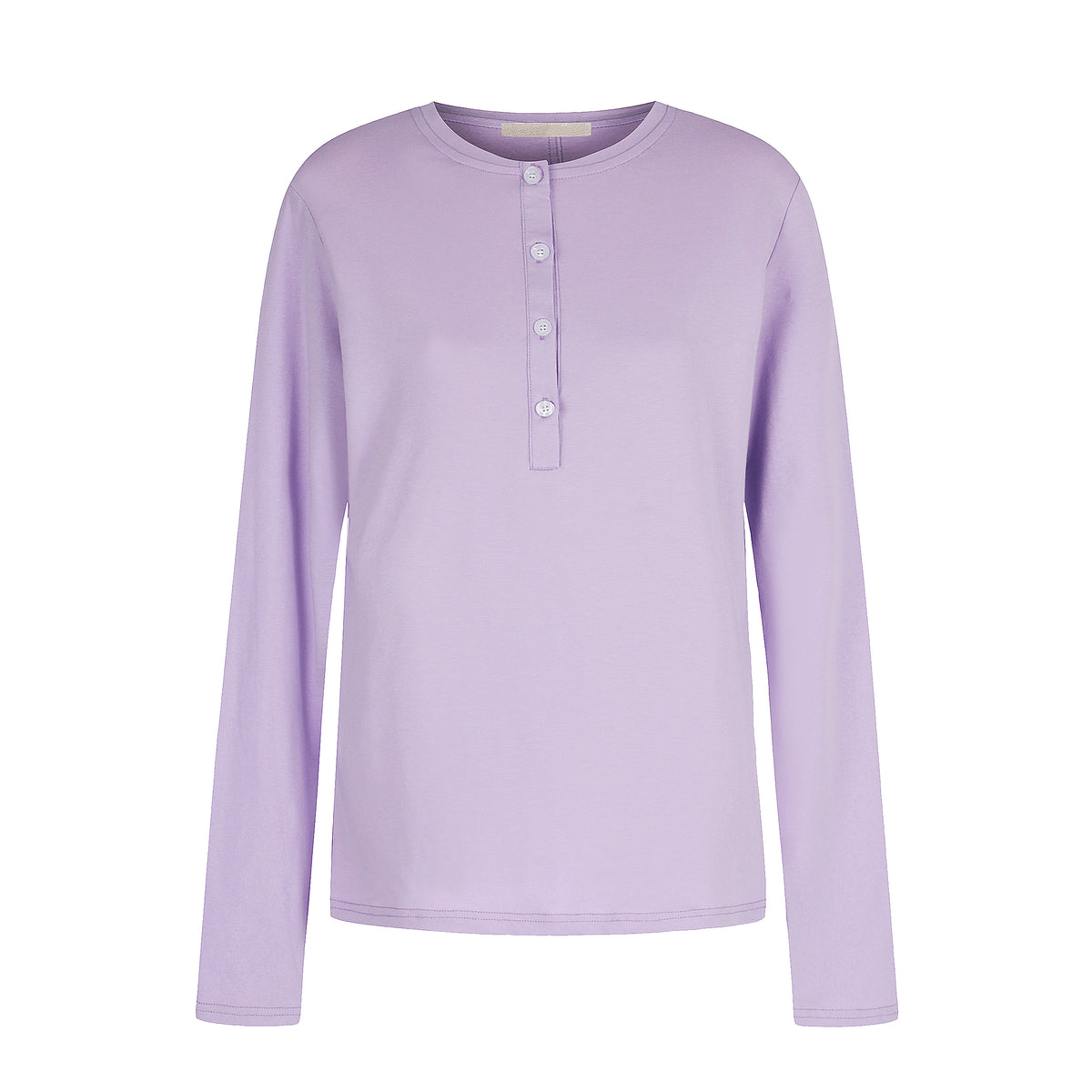 MADWITCH LIGHTWEIGHT LYOCELL-BLEND HENLEY SHIRT #TC155N
