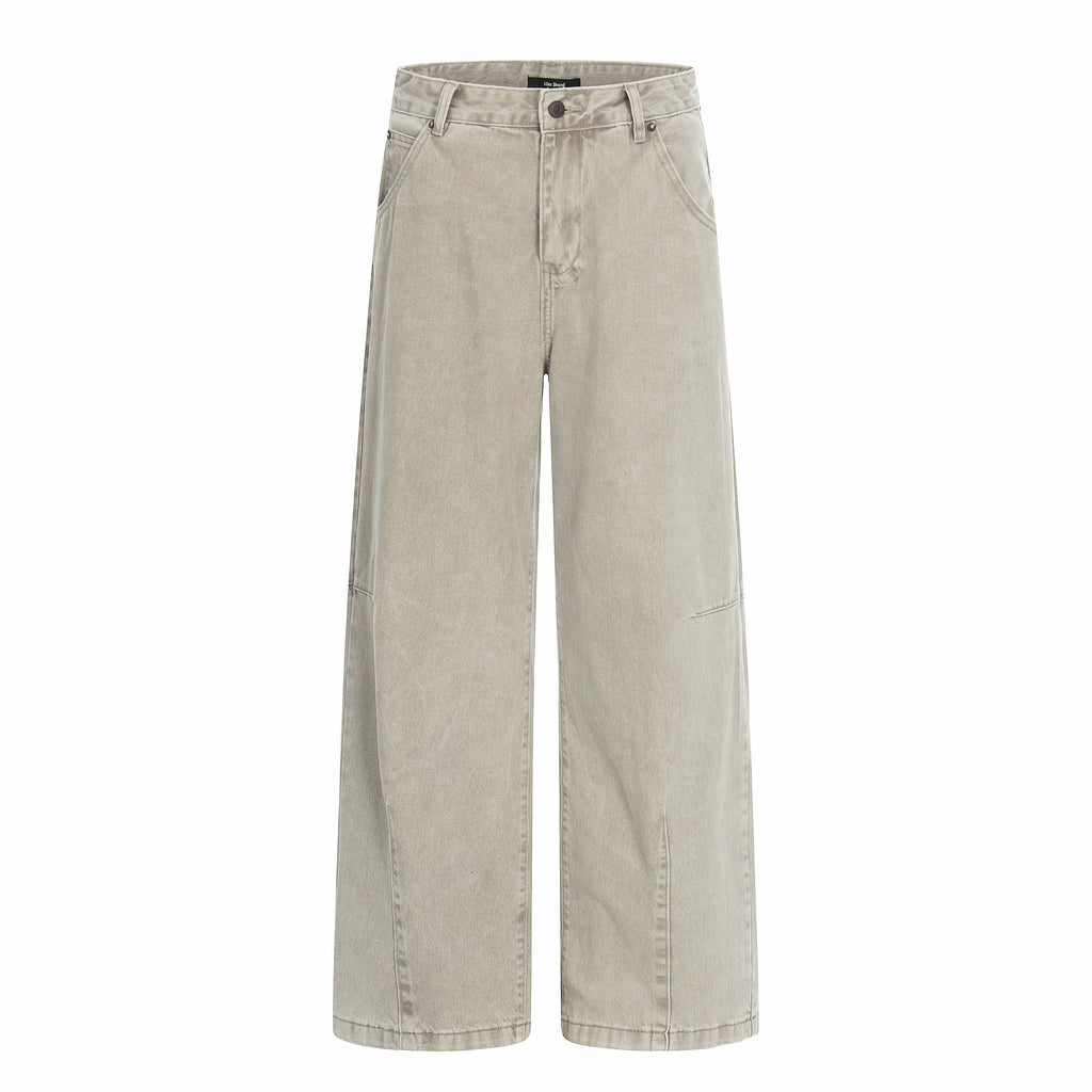 MADWITCH DECONSTRUCTED VINTAGE WASH JEANS #CK3598