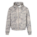 MADWITCH FADED LEOPARD-PRINT OVERSIZED ZIP HOODIE #AW26192