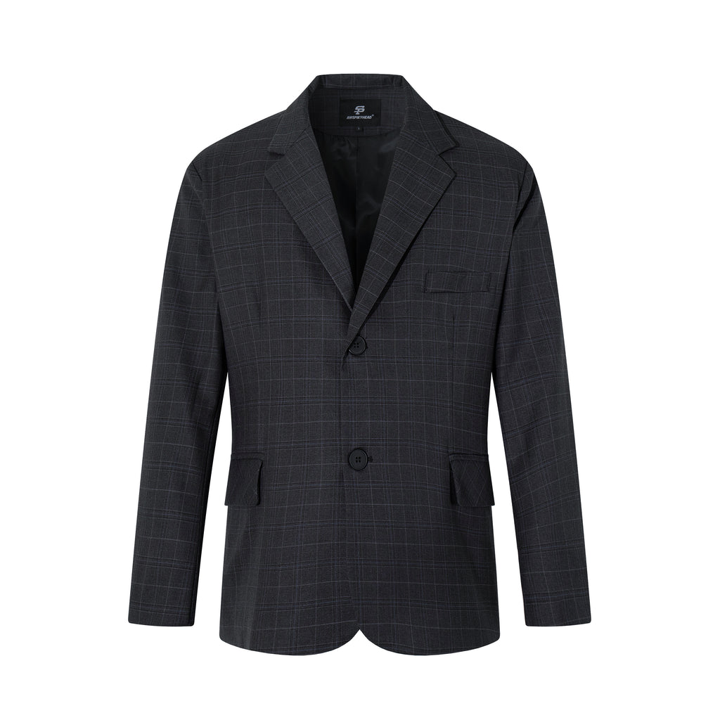 MADWITCH CASUAL PLAID BLAZER & PANTS #6372 #6381