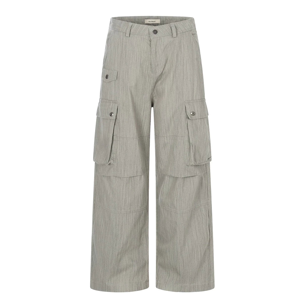 MADWITCH PLEATED MULTI - POCKET WORK PANTS CK6986 - MadWitch Store