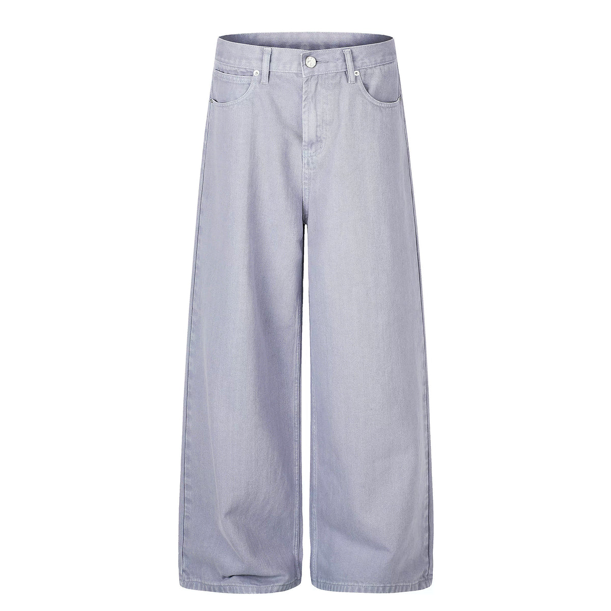 MADWITCH LAVENDER-WASH WIDE-LEG JEANS #A646