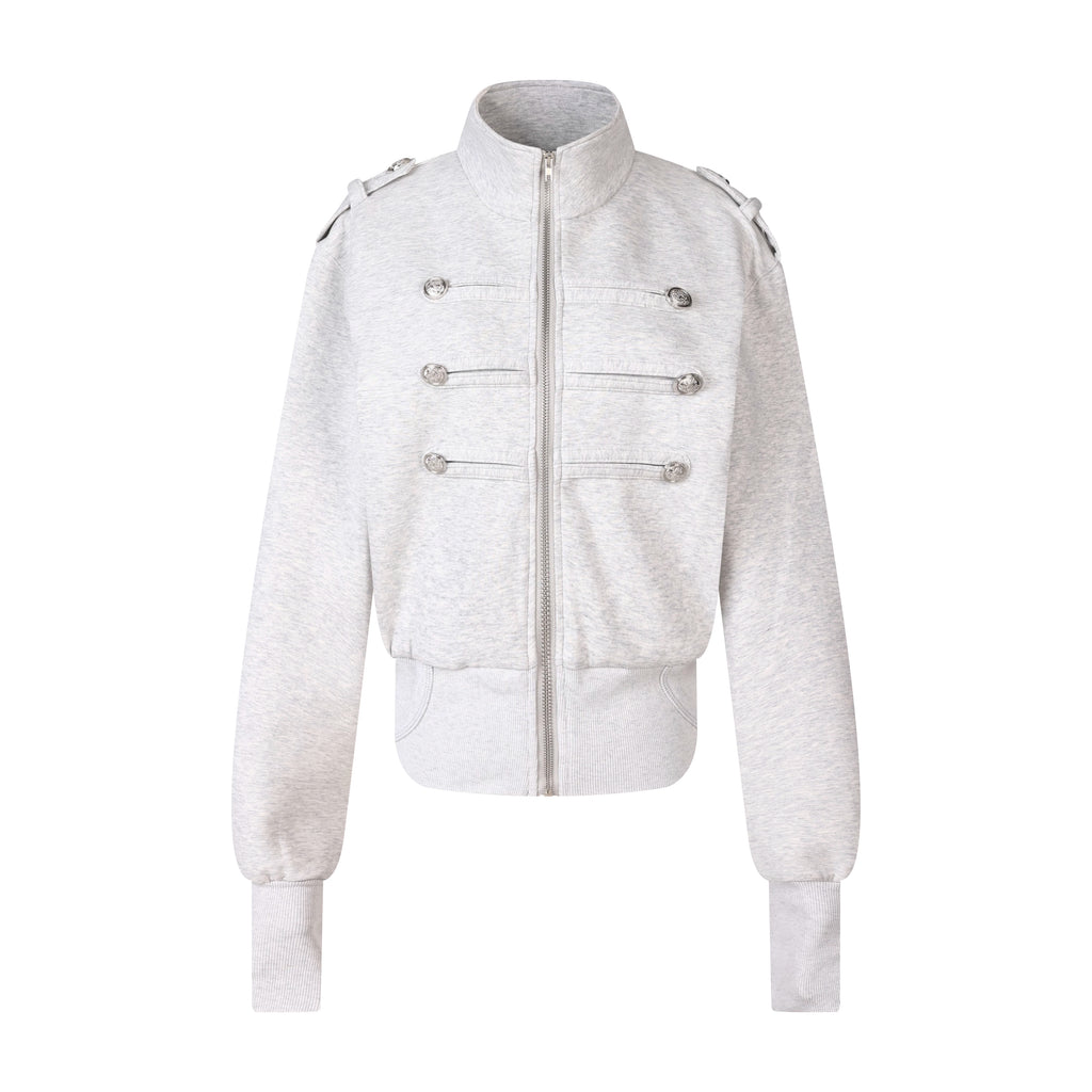 MADWITCH MILITARY NAPOLEON ZIP CARDIGAN #L2026550