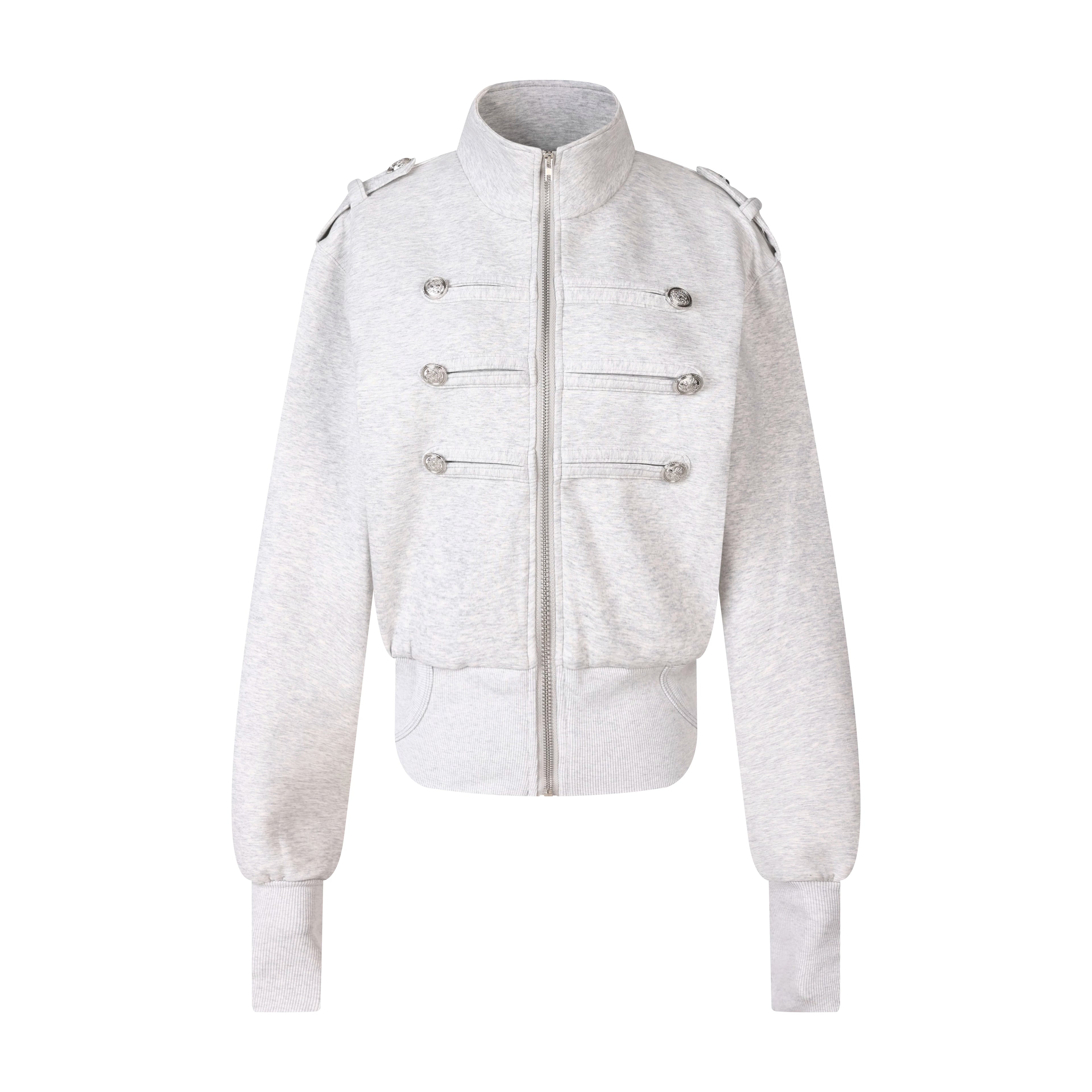 MADWITCH MILITARY NAPOLEON ZIP CARDIGAN #L2026550