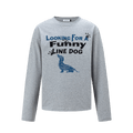 MADWITCH DACHSHUND GRAPHIC LONGSLEEVE T-SHIRT 27603 - MadWitch Store