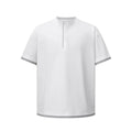 MADWITCH VINTAGE HENLEY FAUX LAYER TEE N2013 - MadWitch Store