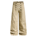 MADWITCH BRAIDED NAPOLEON WIDE-LEG PANTS #Y6790