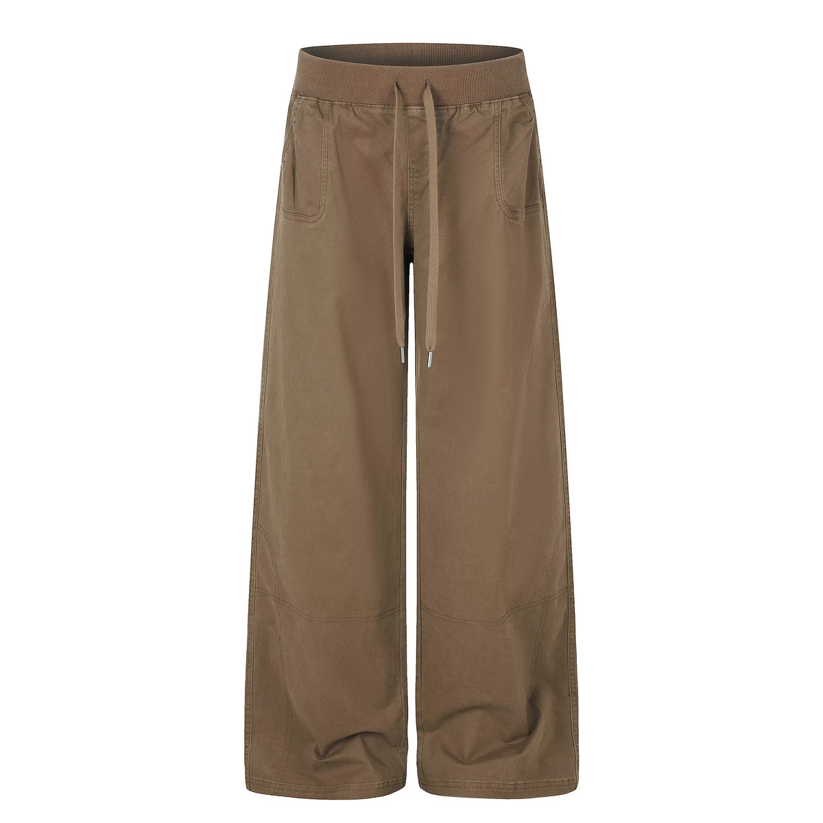 MADWITCH WASHED DRAWSTRING WIDE-LEG LOUNGE PANTS #AN9527